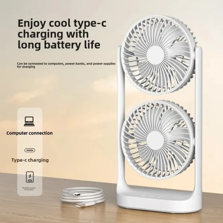 Original Rechergble Double Fan