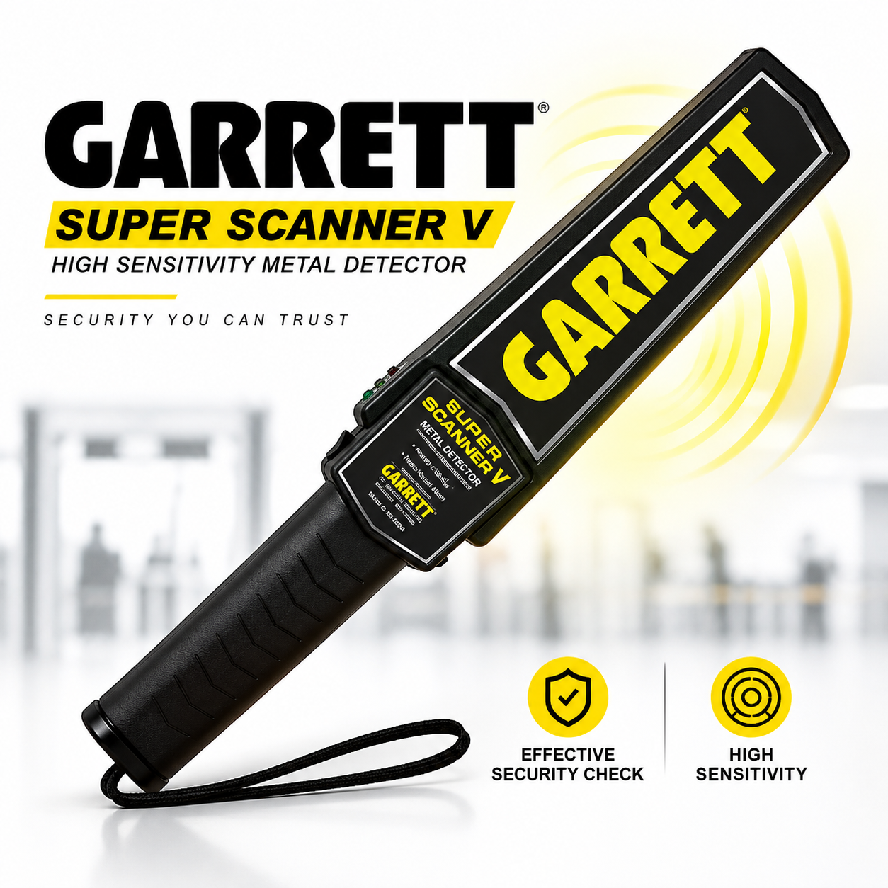 Super Scanner V Hand Held Metal Detector
