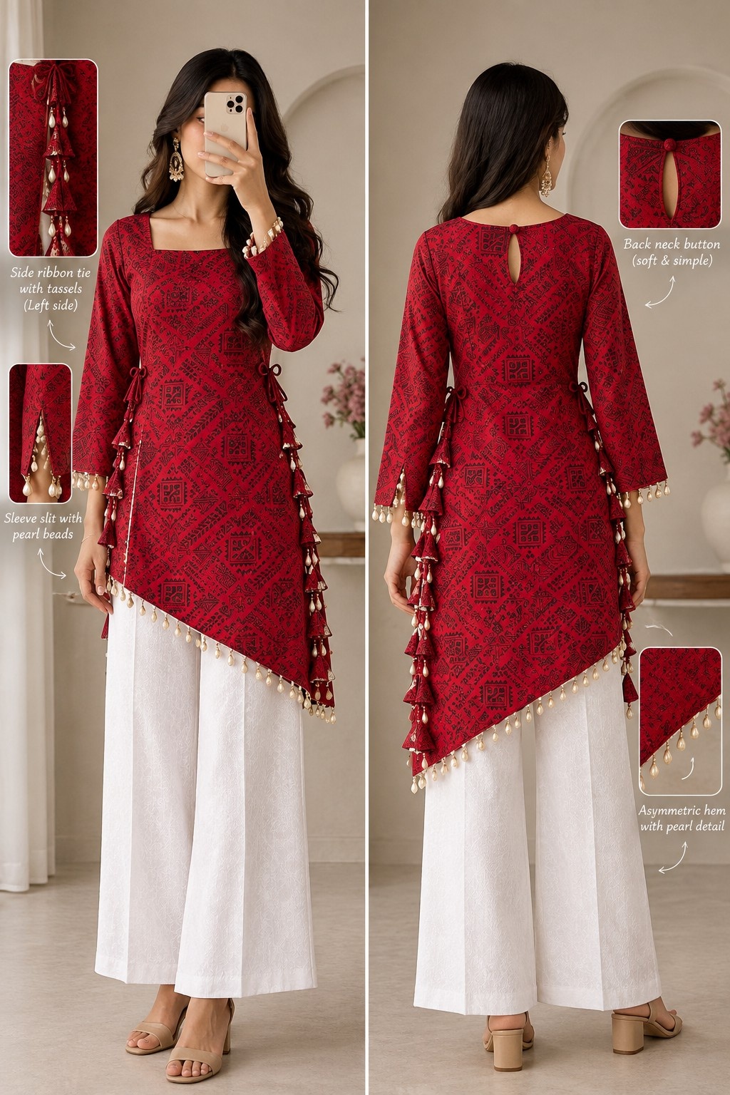 Premium Arong Cotton Kurtiđ